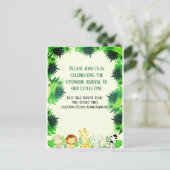 かわいい小さな森 インビテーションポストカード (スタンド正面)