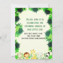 かわいい小さな森 招待状