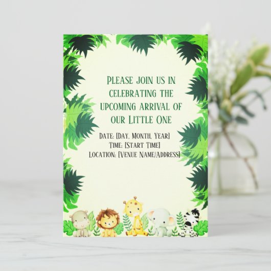 かわいい小さな森 招待状 (スタンド正面)