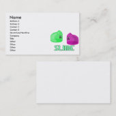 かわいい小さな泥 名刺 (正面/裏面)