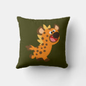 かわいい小さな漫画のハイナ枕 クッション (裏面)