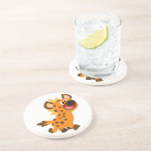 かわいい小さな漫画ハイエナコースター コースター (側面)