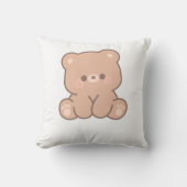 かわいい小さな熊 クッション (正面)