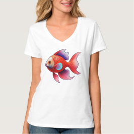 かわいい小さな熱帯魚 Tシャツ