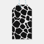 かわいい小さな牛の赤ちゃんシャワーギフトラベル ギフトタグ (裏面)