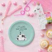 かわいい小さな牛の赤ちゃんシャワー紙プレート ペーパープレート (パーティー)