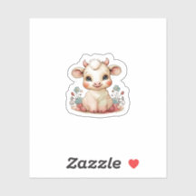 かわいい小さな牛