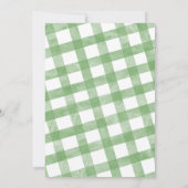 かわいい小さな甘いレモン赤ちゃんシャワー 招待状 (裏面)