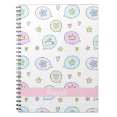 かわいい小さな生き物 – キッズノートブック ノートブック (正面)