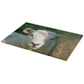 かわいい小さな羊 カッティングボード (角)