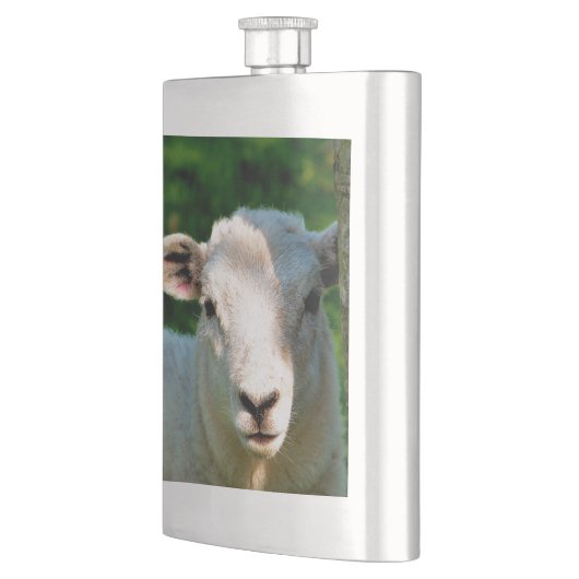 かわいい小さな羊 フラスク (左)
