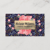 かわいい小さな花 名刺 (正面)