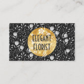 かわいい小さな花 名刺 (正面)