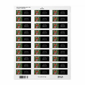 かわいい小さな荒野キツネ ラベル (フルシート)