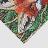 かわいい小さな荒野キツネ 薄葉紙 (詳細)