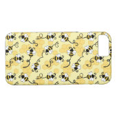 かわいい小さな蜂のパターン Case-Mate iPhoneケース (裏面(横))