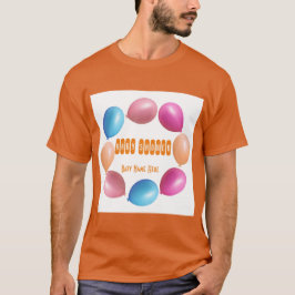 かわいい小さな赤ちゃんシャワー喜びカスタム文字と画像 Tシャツ