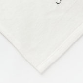 かわいい小さな赤面シーマーメイドウォーターカラーガールラルグ フリースブランケット (角)