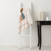 かわいい小さな赤面シーマーメイドウォーターカラーガール シェルパブランケット (インサイチュ)