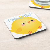 かわいい小さな雛 コースター (左側)