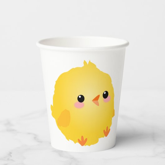 かわいい小さな雛 紙コップ (裏面)