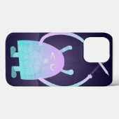 かわいい小さな青い怪物 Case-Mate iPhoneケース (裏面 (横))