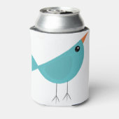 かわいい小さな青い鳥 缶クーラー (缶裏面)