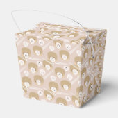 かわいい小さな餃子男女兼用赤ちゃんシャワー フェイバーボックス (裏面サイド)