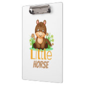 かわいい小さな馬 クリップボード (左)