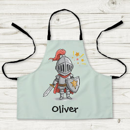 かわいい小さな騎士 エプロン