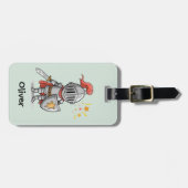 かわいい小さな騎士 ラゲッジタグ (正面横)