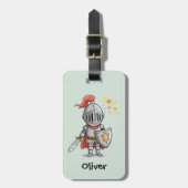 かわいい小さな騎士 ラゲッジタグ (正面縦)