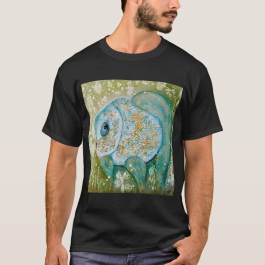 かわいい小さな魚 Tシャツ (正面)