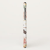 かわいい小さな鳥とカラフル花 Case-Mate iPhoneケース (裏面/左)