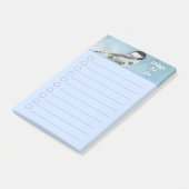 かわいい小さな鳥と小さな花 ポストイット (アングル)