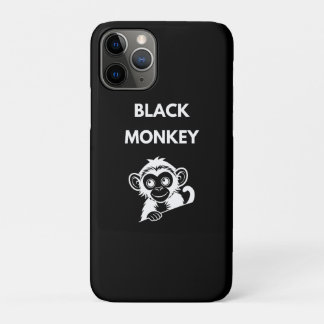 かわいい小さな黒いサル iPhone 11 PROケース