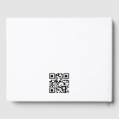 かわいい小さなDino赤ちゃんシャワー ゲストブック (裏面)