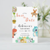 かわいい小さなDino赤ちゃんシャワー セーブザデート (スタンド正面)