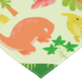 かわいい小さなDino赤ちゃんシャワー テーブルクロス (アングル)