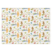 かわいい小さなDino赤ちゃんシャワー テーブルクロス (正面(横))