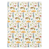 かわいい小さなDino赤ちゃんシャワー テーブルクロス (正面)