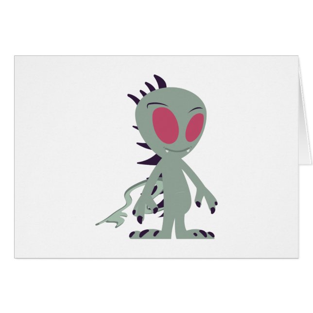 かわいい小チュパカブラ (正面横)