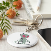 かわいい小チュパカブラ キーホルダー (側面)