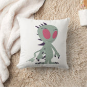 かわいい小チュパカブラ クッション (ブランケット)