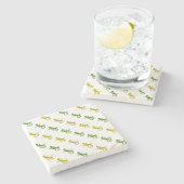 かわいい小トカゲ ストーンコースター (横)