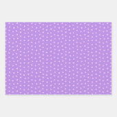 かわいい小ハートバレンタインデー ラッピングペーパーシート (正面)