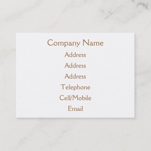 かわいい小ヤギ 名刺 (裏面)