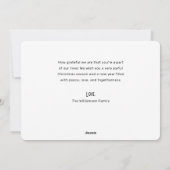 かわいい小人のクリスマスカード 雪の結晶 シーズンカード (裏面)