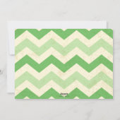 かわいい小人の緑の幸せな聖パトリックデー現代的なデザイン シーズンカード (裏面)