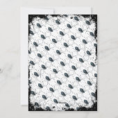 かわいい小人 BOO ハッピーハロウィン シーズンカード (裏面)